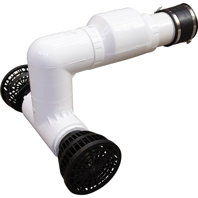 CVA40IB – 4" Check Valve and Intake Screen Assembly for Intake Bay product image