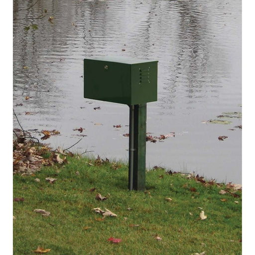 PA66ADP Sentinel Deluxe Aeration System for Ponds up to 2 Acres – Complete System Contains Stratus™ SRC 1/2hp Compressor with Sound Shield™, Deluxe 18" Cabinet and Three QS2 Diffusers product image
