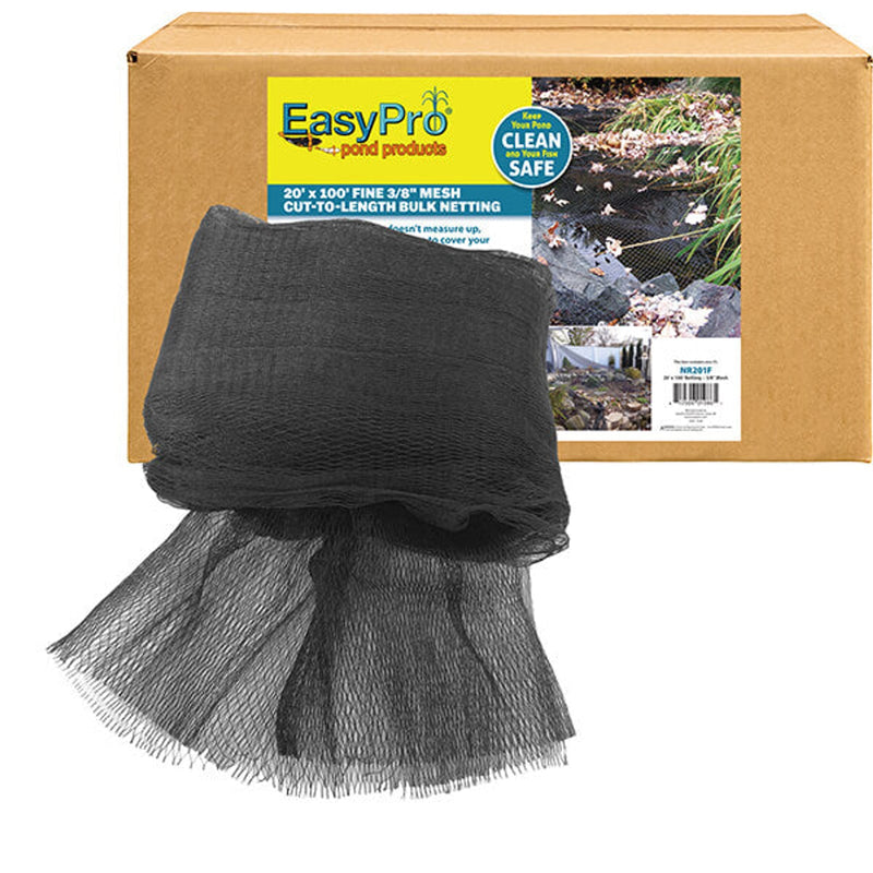 NR201F 3/8" Fine Mesh / 20′ X 100′ Premium Pond Cover Netting product image