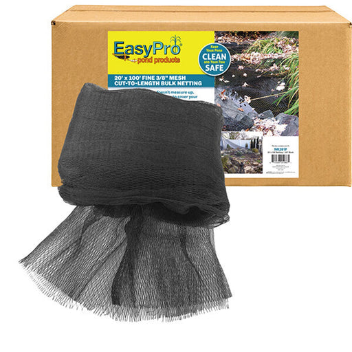 NR201F 3/8" Fine Mesh / 20′ X 100′ Premium Pond Cover Netting product image