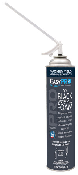 EasyPro Black Straw Waterfall Foam, 20 Ounces - BWFN