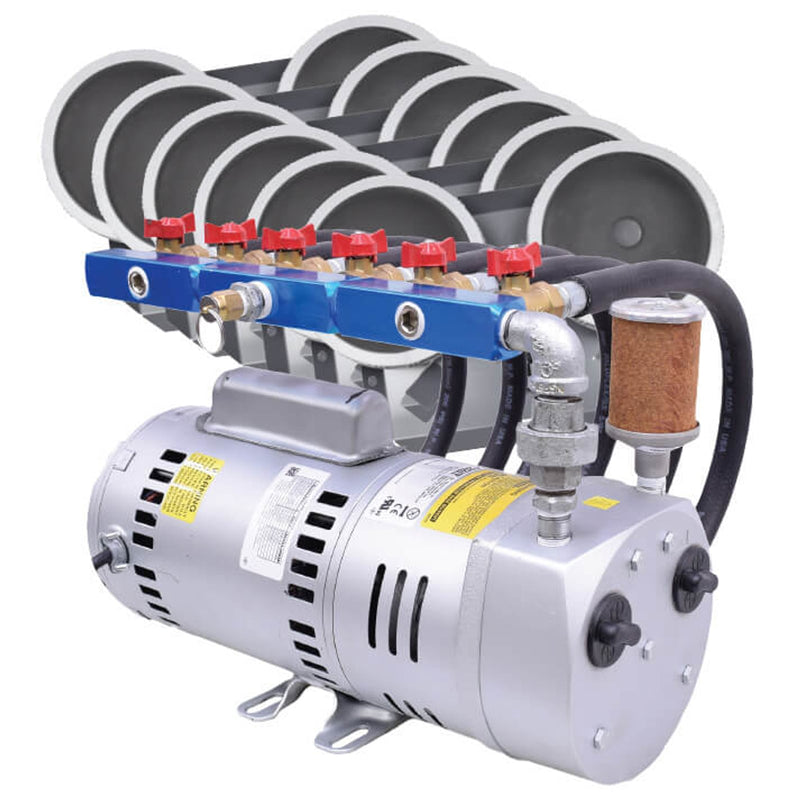 PA100A Rotary Vane Pond Aeration System -1 HP Kit with NO Tubing product image