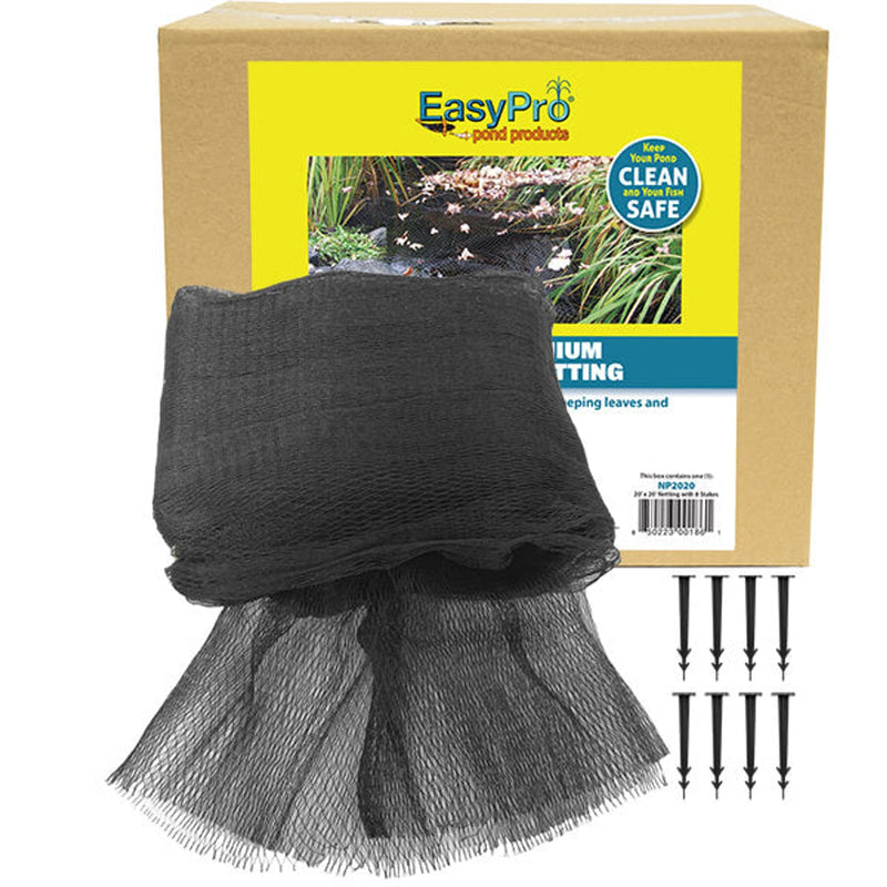 EasyPro 20' x 20' Prepackaged Premium Pond Cover Netting 3/4" - NP2020 product image