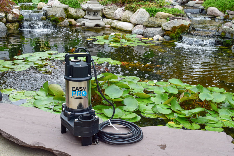 easypro1 - TH250 - 4100 GPH 115v Stainless Steel TH Series™ Pump For Waterfalls and Streams
