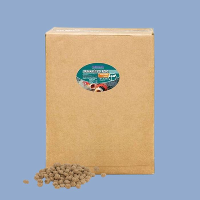 Blue Thumb Sakana Koi Food Spring & Autumn Pellets 40 lb Blue Thumb Koi Food BLUE THUMB 