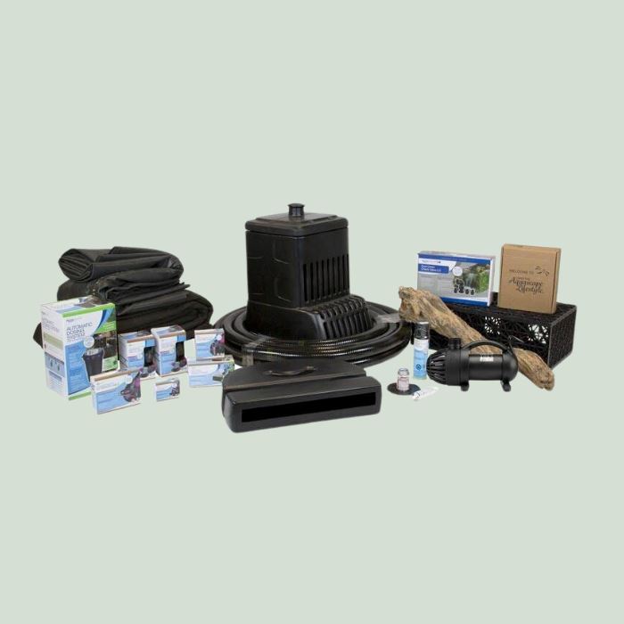 Aquascape Medium DELUXE Pondless Waterfall Kit 16' Stream Kits - Pondless Waterfall AQUASCAPE 