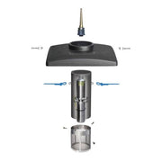 Scott Aerator Clover Fountain Fountains SCOTT AERATOR 