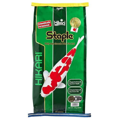 Hikari Staple Koi Food - Floating, Medium Pellets, 22 lbs. Fish Supplies Hikari 