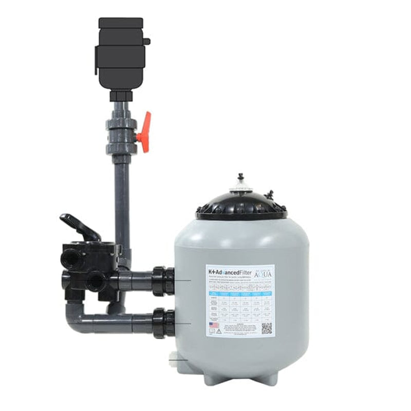 Evolution Aqua K+ Advanced Pressure Filter 16 pond filter EVOLUTION AQUA 