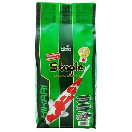 Hikari Staple Koi Food - Floating, Medium Pellets, 4.4 lbs. Fish Supplies Hikari 
