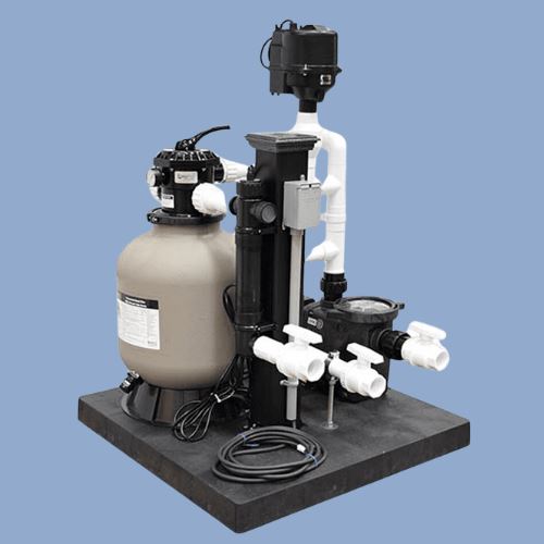 EasyPro - Complete Skid Mount Filtration system - up to 1800 gallons - SMF1800 Pool, Fountain & Pond Pumps EasyPro 