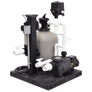 EasyPro SMF3600 pond filtration system fully assembled
Complete pond filter system with UV, pump, and blower
Pond filter system for koi ponds and water gardens
