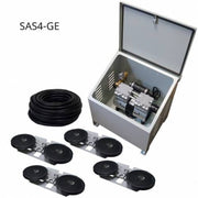 Savio Lake Aeration Systems 1 HP Aeration SAVIO 4 ( for 4 acres) 400 ft Ground Enclosure