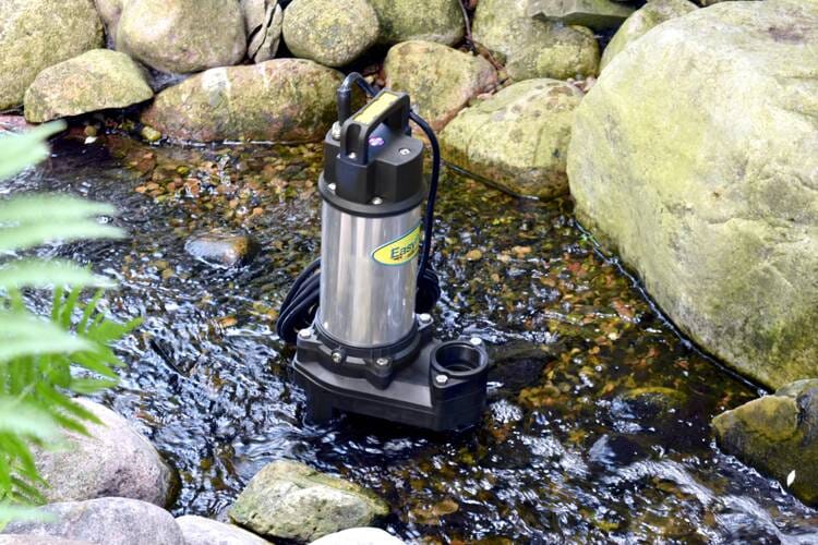 EasyPro - 3100 GPH - 115 Volt - Stainless Steel Waterfall and Stream Pump - 20ft Power Cord - TH150 Pool, Fountain & Pond Pumps EasyPro 