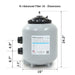 Evolution Aqua K+ Advanced Pressure Filter 16 pond filter EVOLUTION AQUA 
