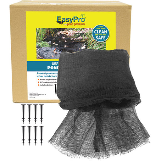 EasyPro 15' x 15' Prepackaged Premium Pond Cover Netting 3/4" - NP1515 product image