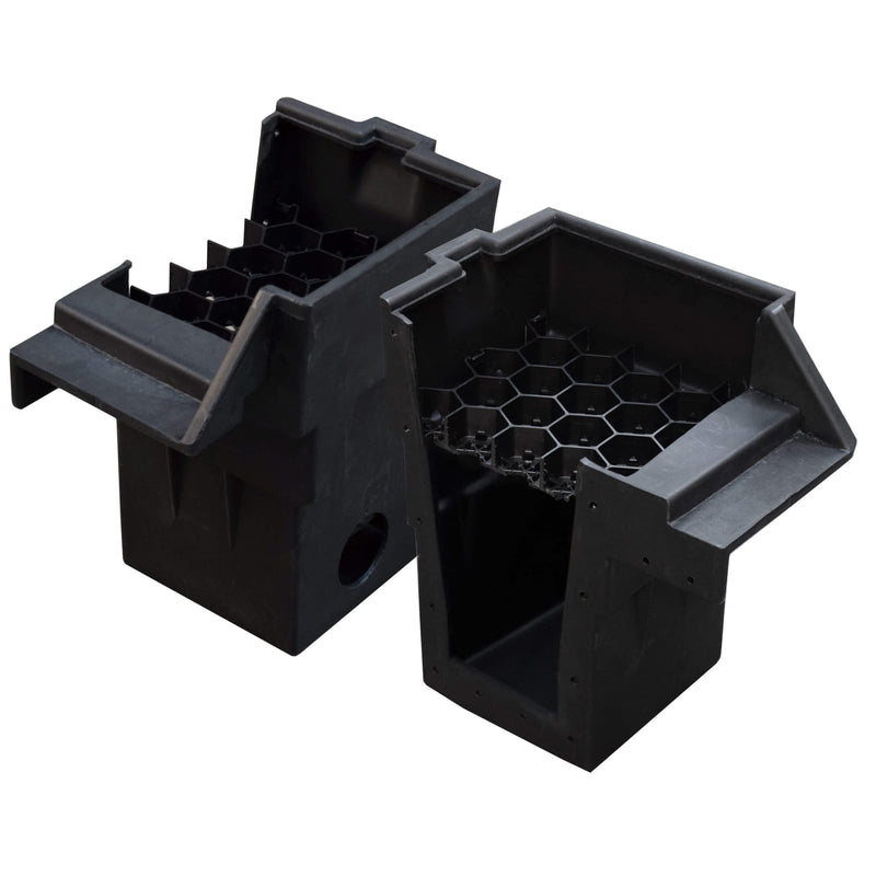 EasyPro Left / Right Ends Unassembled - Set up for 3" Pipe - EWLR3 product image