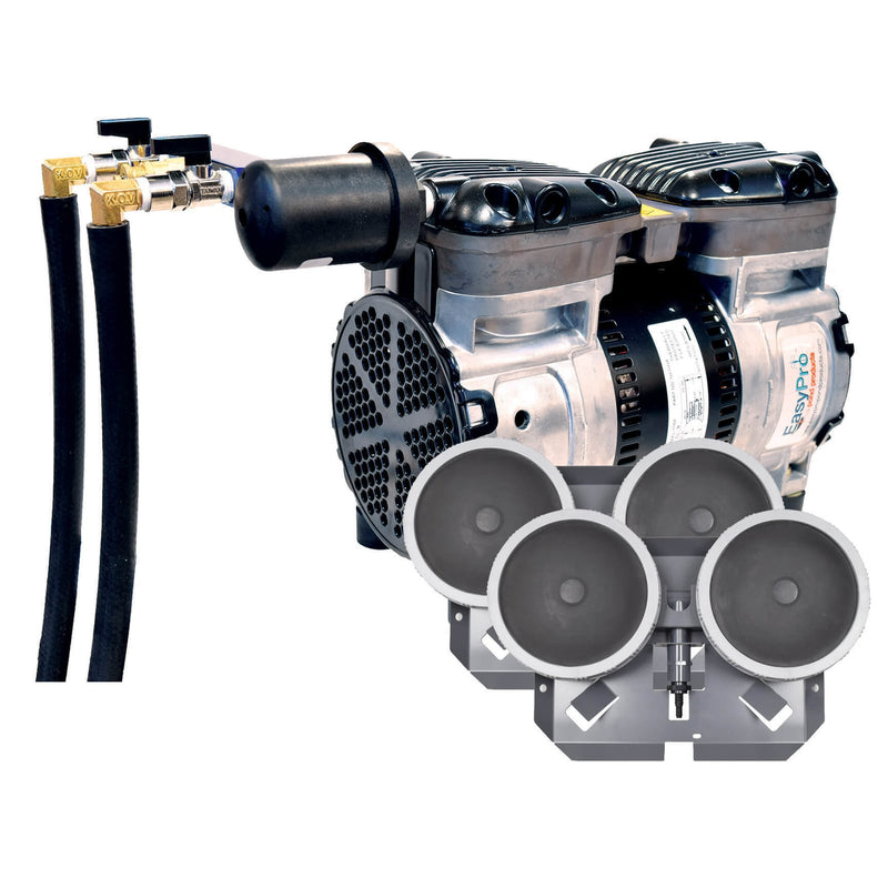 PA65A Rocking Piston Pond Aeration System – 2 outlet 1/2 HP Kit with NO Tubing product image