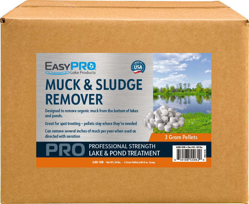 easypro1 - ABB-50B Muck & Sludge Remover Pellets, 50 lb box