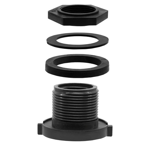 BF100N Heavy Duty Bulkhead Fitting – 1″ (1.75″ hole size) product image