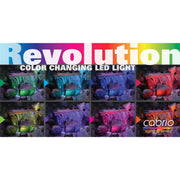 EasyPro Cabrio Color Changing LED Submersible Light - Stainless Steel - CLED4SS product image