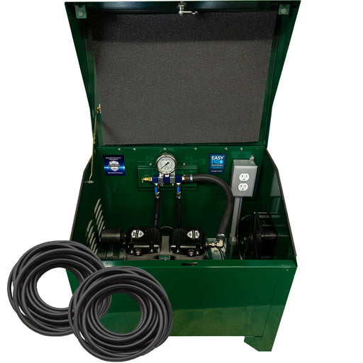 PA65DLD Sentinel Deluxe Aeration System for Ponds up to 2 Acres – Complete System Contains Stratus™ SRC 1/2hp Compressor with Sound Shield™, Deluxe 22" Cabinet and QuickSink Tubing product image