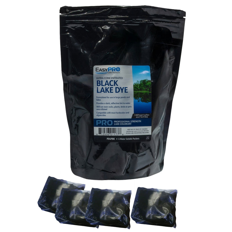Easypro Concentrated Black Lake Dye Packets - Dry - 4 packets - PD4PBK product image