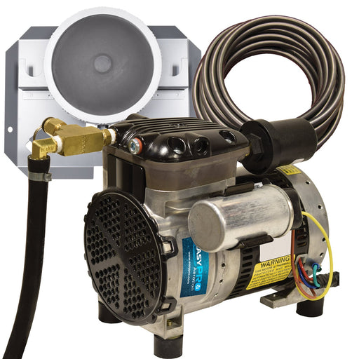 EasyPro Rocking Piston Pond Aeration System - 1/4 HP Kit with Quick Sink Tubing - PA34W product image