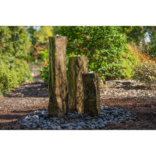 HBR3B Tranquil Décor Medium Polished Top Basalt Three Pack – 14", 20", 27" product image