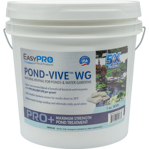 PBWG160 Pond-Vive™ WG Beneficial Bacteria Blend – 160ct. 1oz Water Soluble Packs product image