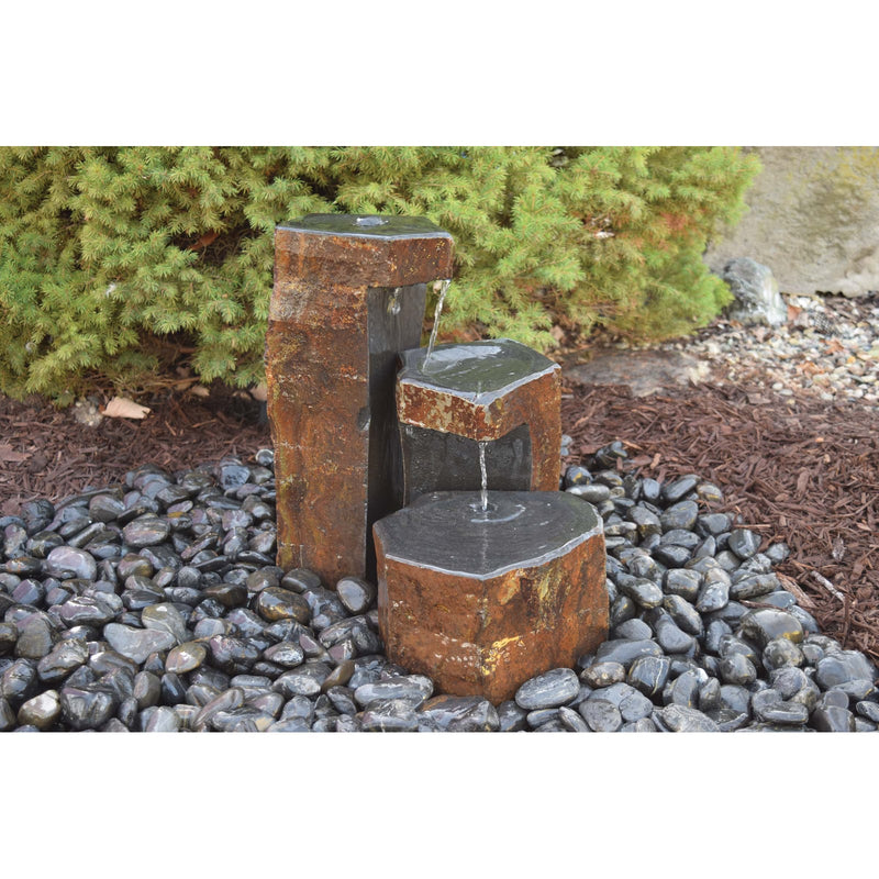 HBK3K – Tranquil Décor Keyed Spillway Basalt Set product image