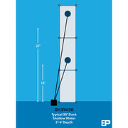 DKSW30 Air De-Icing System for Shallow Water – up to 30′ dock product image