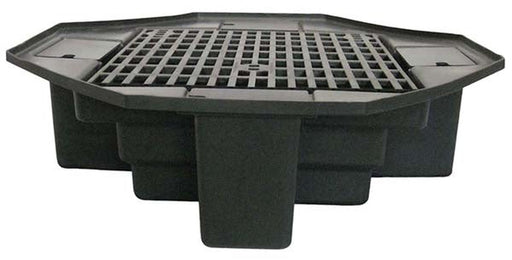 EasyPro Eco-Series 48" lightweight basin with bench grating - FBL48