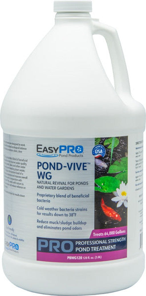 PBWG128 Pond-Vive™ WG - Liquid Beneficial Bacteria Blend – 1 gallon