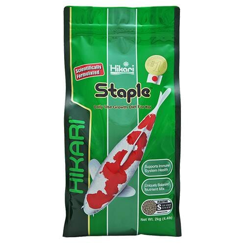 Hikari Staple Koi Food - Floating, Small Pellets, 4.4 lbs. Fish Supplies Hikari 