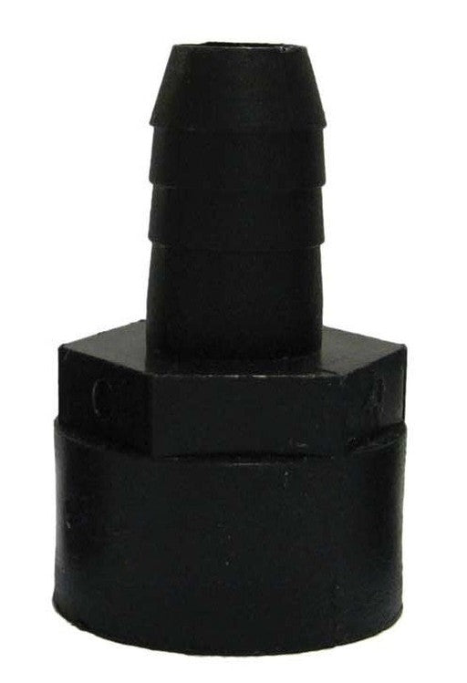SS41212 Black Fitting 1/2" FPT x 1/2" Barb
